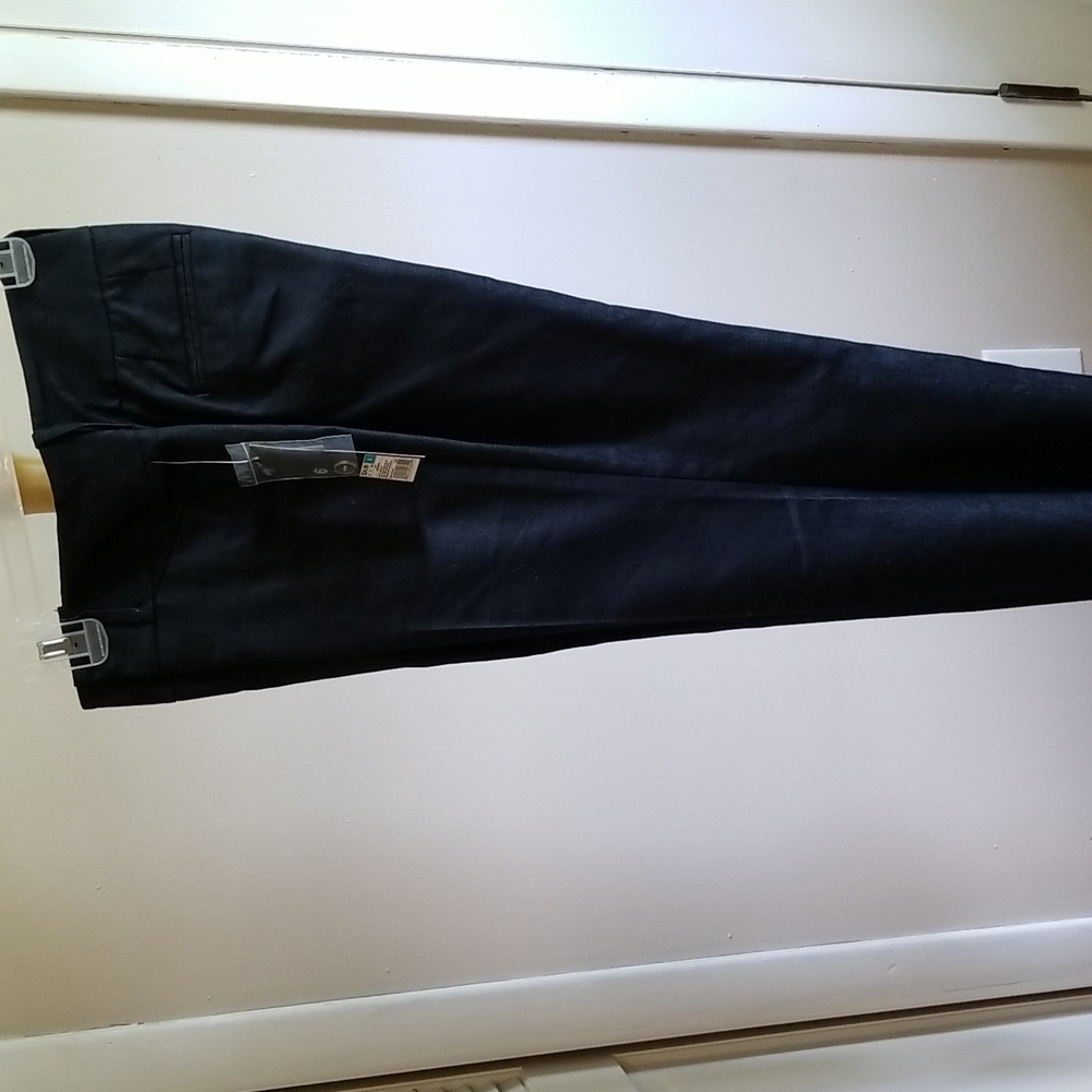 Denim dress pants
